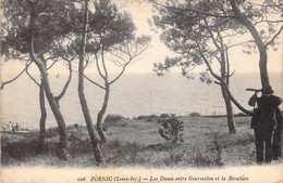 CPA - France - 44 - PORNIC - Les Dunes Entre Gourmalon Et La Birochère - Artaud Et Nozais - Animée - Pornic