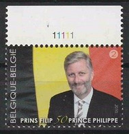 Belgie OCB 4035 ** MNH Met Plaatnummer 1. - 2001-2010