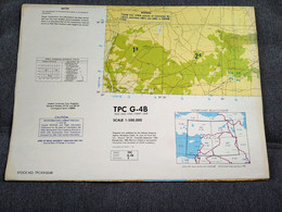 Carte TPC G-4B Iran Iraq Syria Syrie Turquie Turkey USSR 1/500 000 Defense Mapping Agency Aerospace Center 1966 - Cartes Topographiques