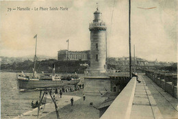 Marseille *  Le Phare Ste Marie * Bateau Vapeur - Oude Haven (Vieux Port), Saint Victor, De Panier