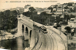 Marseille * La Corniche * Pont De La Fausse Monnaie * Tramway Tram - Endoume, Roucas, Corniche, Plages