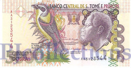 SAINT THOMAS & PRINCE 5000 DOBRAS 2004 PICK 65c UNC PREFIX "AA" - San Tomé E Principe