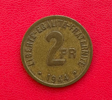 Belle Monnaie De 2 Francs 1944. Etat TTB - 2 Francs