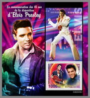 DJIBOUTI 2022 MNH Elvis Presley S/S 1 - IMPERFORATED - DHQ2245 - Elvis Presley