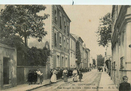 Courbevoie * Rue Rouget De L'isle * Sortie Des Filles * école - Courbevoie