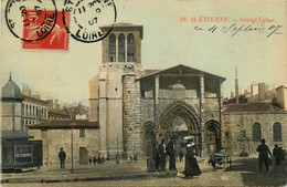 St étienne * Place Et Grand église - Saint Etienne