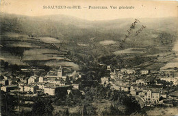 St Sauveur En Rue * Panorama Et Vue Générale Du Village - Other & Unclassified