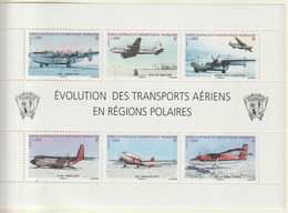 TAAF 2012 Transports Aériens Feuillet F612 ** MNH - Blocks & Sheetlets