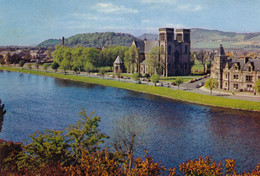 Postcard The Cathedral From Castle Terrace Inverness My Ref B26043 - Inverness-shire