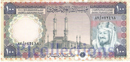 SAUDI ARABIA 100 RIYALS 1976 PICK 20 UNC LOW PREFIX "19" - Saudi-Arabien