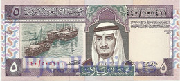 SAUDI ARABIA 5 RIYALS 1983 PICK 22d UNC - Saudi Arabia