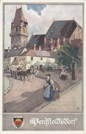 Austria - Perchtoldsdorf - Illustrateur A.R. - Carriage - Mödling