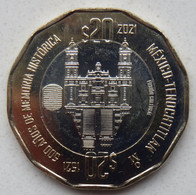 Mexico 20 Pesos 2021 UNC New - Mexique