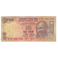 Billet, Inde, 10 Rupees, KM:95a, TTB - India