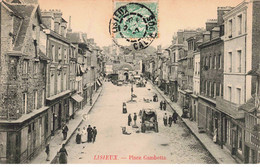 14 - LISIEUX - S01721 - Place Gambetta - Commerce - Automobile - L1 - Lisieux