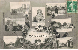 85 - MAILLEZAIS - S04271 - Souvenir De Maillezais - Divers Aspects De La Ville - L1 - Maillezais