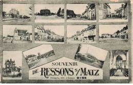 60 - RESSONS S/ MATZ - S03576 - Divers Aspects De La Ville - Souvenirs - Gare - Eglise - Commerces - L1 - Ressons Sur Matz