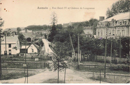 76 - AUMALE - S04041 - Rue Henri IV Et Château De Longuerne - L1 - Aumale