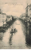 94 - ABLON - S01523 - La Rue Du Bac - Vue Prise Du PO - Janvier 1910 - Ablon Inondé - L1 - Ablon Sur Seine