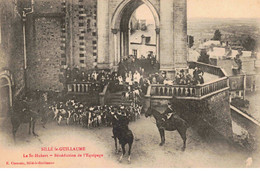 72 - SILLE LE GUILLAUME - S01546 - La St Hubert - Bénédiction De L'Equipage - Chasse à Courre - Chiens Chevaux - L1 - Sille Le Guillaume