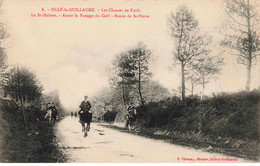 72 - SILLE LE GUILLAUME - S01552 - La St Hubert - Avant Le Passage Du Cerf - Route De St Pierre - Chasse En Forêt - L1 - Sille Le Guillaume