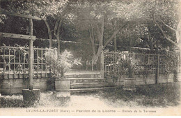 27 - LYONS LA FORET - S02789 - Pavillon De La Licorne - Entrée De La Terrasse - L1 - Lyons-la-Forêt