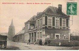 62 - BERTINCOURT - S01002 - Mairie Et Ecole Des Garçons - Eglise - L1 - Bertincourt