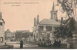 89 - AILLANT SUR THONON - S00464 - Nouveau Bureau De Poste - Lauré Buraliste - Eglise  - L1 - Aillant Sur Tholon