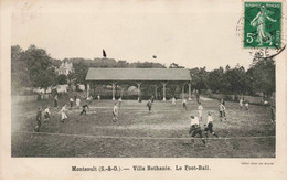 95 - MONTSOULT - S00470 - Villa Bethanie - Le Foot-Ball - Sport - L1 - Montsoult