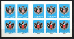 Monaco 2012 Carnet Adhésif C2826 Embleme Monégasque Neuf XX MNH - Markenheftchen