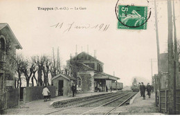 78 - TRAPPES - S00414 - La Gare - Train - L1 - Trappes