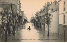 94 - ALFORTVILLE - S01640 - Inondations De Janvier 1910 - La Rue Véron - Sauvetage Des Habitants - L1 - Alfortville