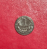 Belle Monnaie De 1 Centime 1919. Etat TB/TTB - 1 Centime