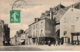 53 - EVRON - S00174 - Carrefour Et Rue De Saulge - Commerce - Coiffeur - Bazar Evronais - L1 - Evron