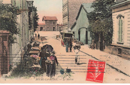 92 - BOURG LA REINE - S00136 - Le Marché - Attelage - L1 - Bourg La Reine