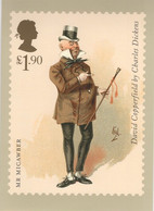 Great Britain 2012 PHQ Card Sc 3042 1.90pd Mr. Micawber Charles Dickens - Cartes PHQ