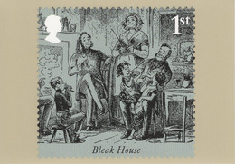 Great Britain 2012 PHQ Card Sc 3043b 1st Bleak House Charles Dickens - Cartes PHQ