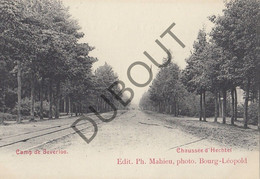 Postkaarte/Carte Postale - Camp De Beverloo - Chaussée D'Hechtel (C2796) - Leopoldsburg (Camp De Beverloo)