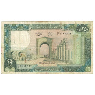 Billet, Liban , 250 Livres, KM:67d, TB - Lebanon