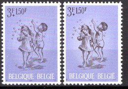 1401** V12 Malfaçon Blanchâtre Au-dessus De La Tête Du Garçon - 1961-1990