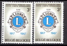 1404** V3 Cercle Blanc Sous Le "3" - 1961-1990