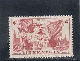 France - Année 1945 - Neuf** - N°YT 739** - Libération De L'Alsace Et De La Lorraine - Unused Stamps