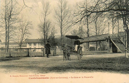 Castelsarrasin * La Gare Et La Passerelle * Attelage - Castelsarrasin