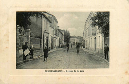 Castelsarrasin * Avenue De La Gare * Villageois - Castelsarrasin