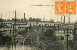 Castelsarrasin * Vue Sur Les Usines * Ligne Chemin De Fer Rails - Castelsarrasin