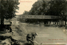 Castelsarrasin * Les Bords Du Canal * Lavoir Laveuses * La Passerelle - Castelsarrasin