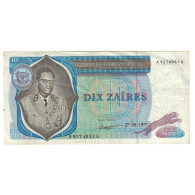 Billet, Zaïre, 10 Zaïres, 1977, 1977-10-27, KM:23b, TTB - Zaïre