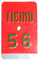 Velonummer Tessin Ticino TI 56 - Placas De Matriculación