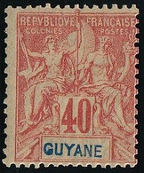 Guyane N°39 - Neuf * Avec Charnière - TB - Ungebraucht