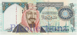 SAUDI ARABIA 20 RIYALS 1999 PICK 27 UNC - Saudi-Arabien